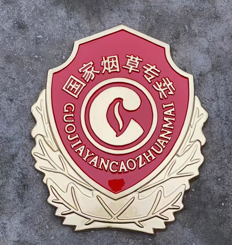烤漆警徽制作